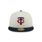 Minnesota Twins Chrome 59FIFTY Fitted Hat