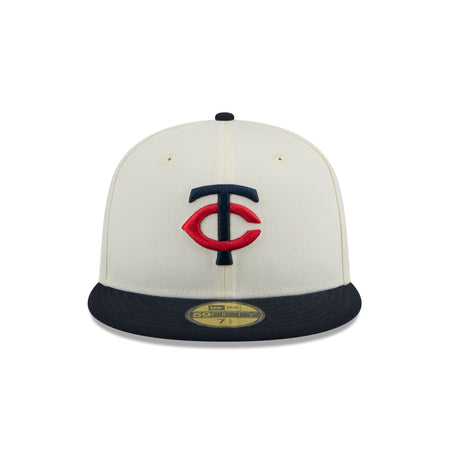 Minnesota Twins Chrome 59FIFTY Fitted Hat