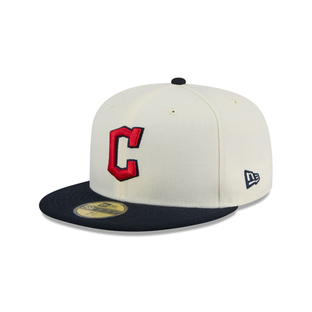 Cleveland Guardians Chrome 59FIFTY Fitted Hat