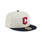 Cleveland Guardians Chrome 59FIFTY Fitted Hat