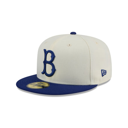 Brooklyn Dodgers Chrome 59FIFTY Fitted Hat