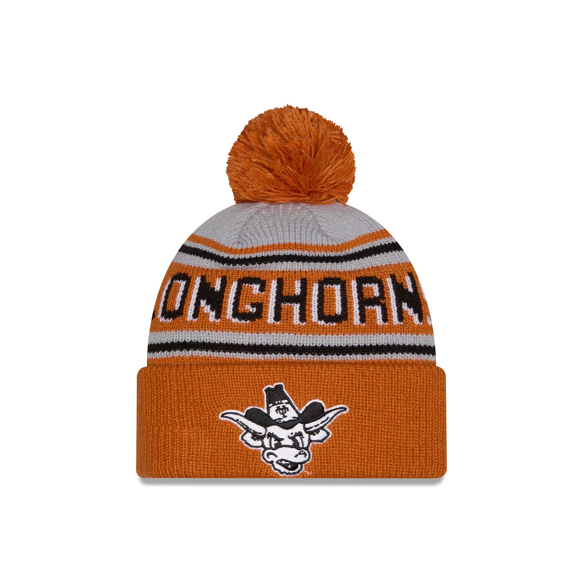 Texas Longhorns Go-To Pom Knit Hat