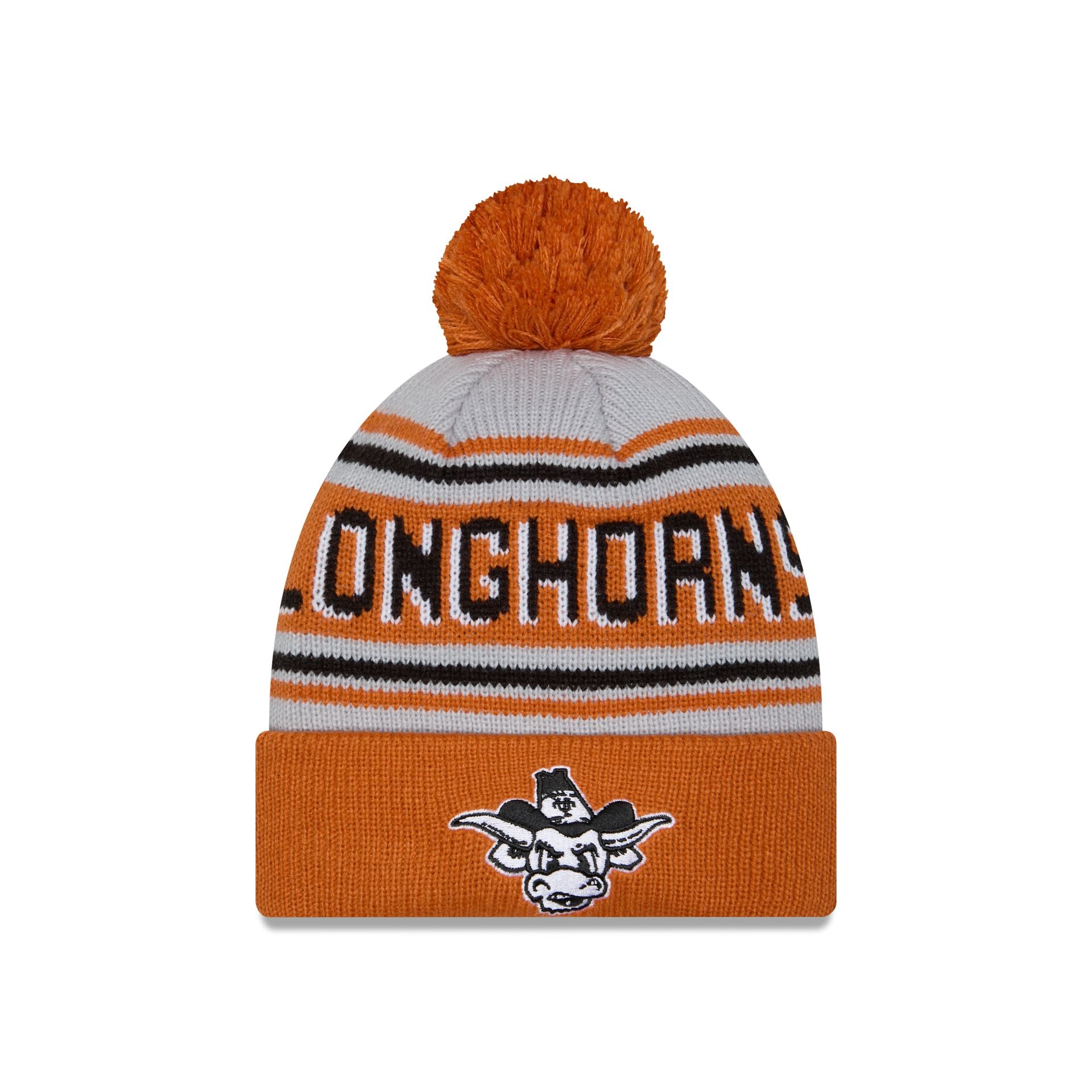 Texas Longhorns Go-To Pom Knit Hat