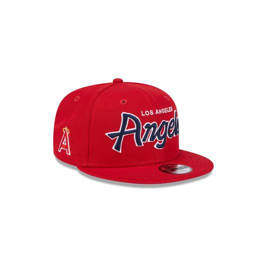 Los Angeles Angels Script Kids 9FIFTY Snapback Hat - New Era Cap