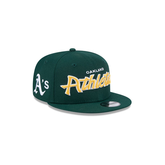 Athletics Script Kids 9FIFTY Snapback Hat - New Era Cap