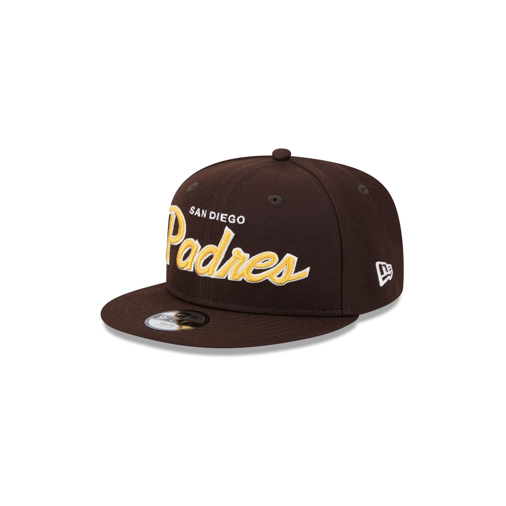 San Diego Padres Script Kids 9FIFTY Snapback Hat – New Era Cap