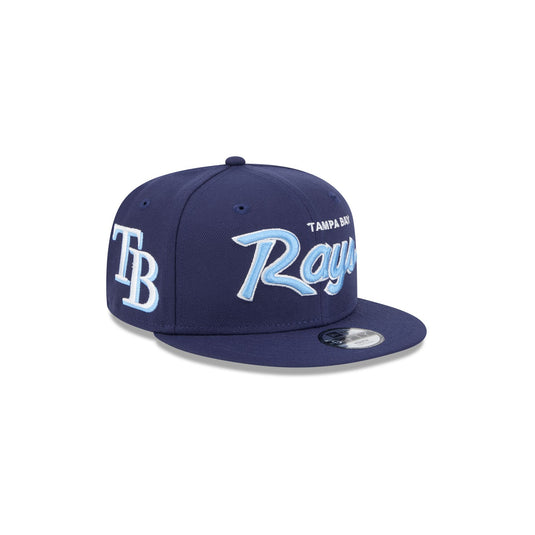 Tampa Bay Rays Script Kids 9FIFTY Snapback Hat - New Era Cap