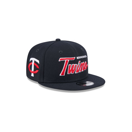 Minnesota Twins Script Kids 9FIFTY Snapback Hat - New Era Cap