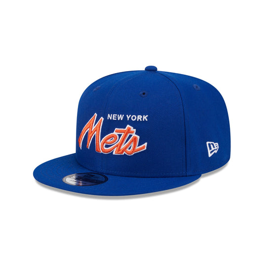 New York Mets Wordmark 9FIFTY Snapback Hat - New Era Cap