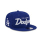 Los Angeles Dodgers Wordmark 9FIFTY Snapback Hat