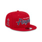 Los Angeles Angels Wordmark 9FIFTY Snapback Hat