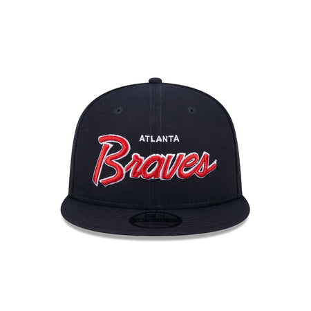 Atlanta Braves Wordmark 9FIFTY Snapback Hat