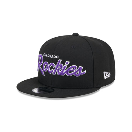 Colorado Rockies Wordmark 9FIFTY Snapback Hat