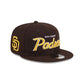 San Diego Padres Wordmark 9FIFTY Snapback Hat