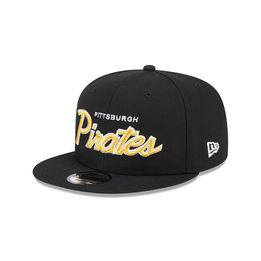 Pittsburgh Pirates Wordmark 9FIFTY Snapback Hat - New Era Cap