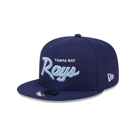 Tampa Bay Rays Wordmark 9FIFTY Snapback Hat - New Era Cap