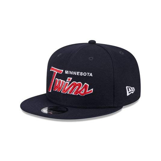 Minnesota Twins Wordmark 9FIFTY Snapback Hat - New Era Cap