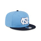 North Carolina Tar Heels Two-Tone 9FIFTY Snapback Hat