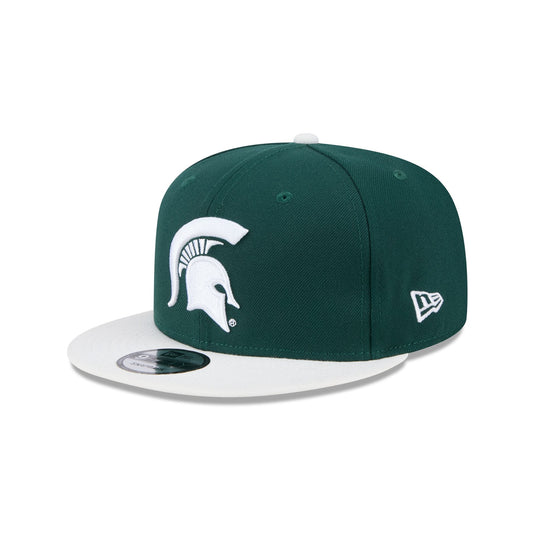 Michigan State Spartans Two-Tone 9FIFTY Snapback Hat - New Era Cap