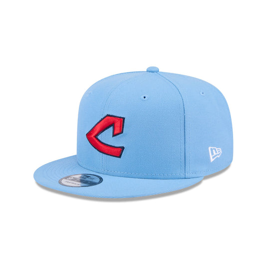 Cleveland Guardians Sky Blue 9FIFTY Snapback Hat - New Era Cap