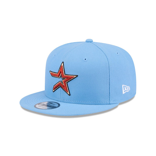 Houston Astros Sky Blue 9FIFTY Snapback Hat - New Era Cap