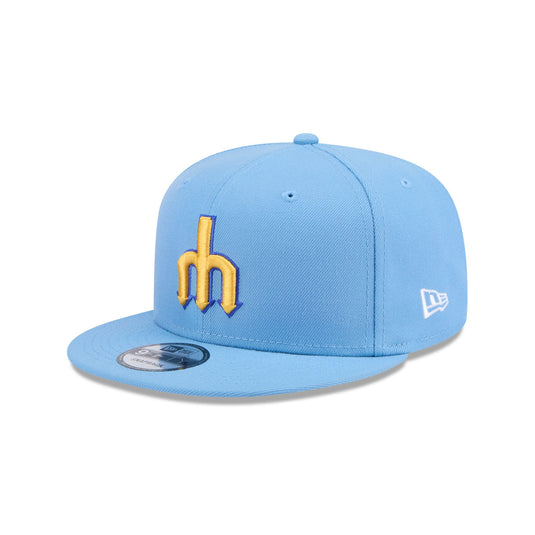 Seattle Mariners Sky Blue 9FIFTY Snapback Hat - New Era Cap