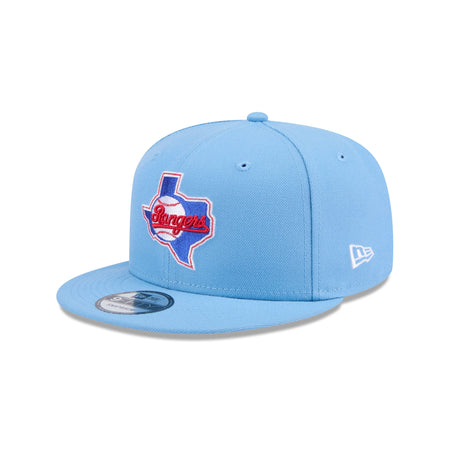 Texas Rangers Sky Blue 9FIFTY Snapback Hat
