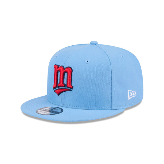 Minnesota Twins Sky Blue 9FIFTY Snapback Hat - New Era Cap