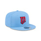 Minnesota Twins Sky Blue 9FIFTY Snapback Hat