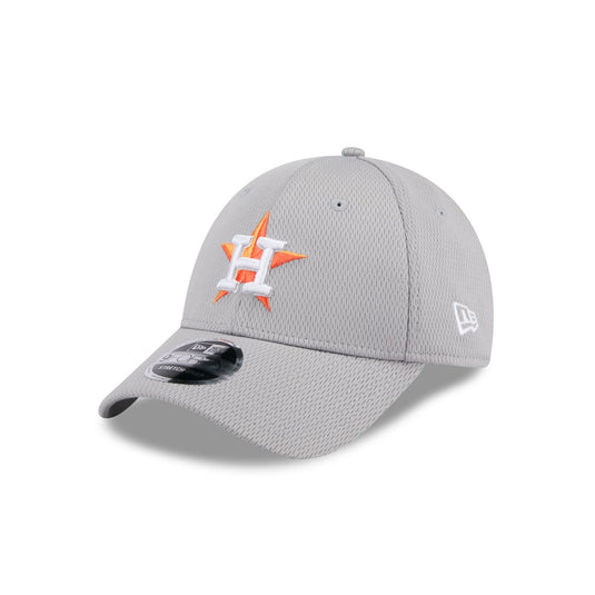 Houston Astros Gray 9FORTY Stretch-Snap Hat - New Era Cap