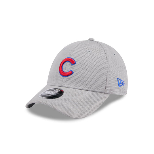 Chicago Cubs Gray 9FORTY Stretch-Snap Hat - New Era Cap