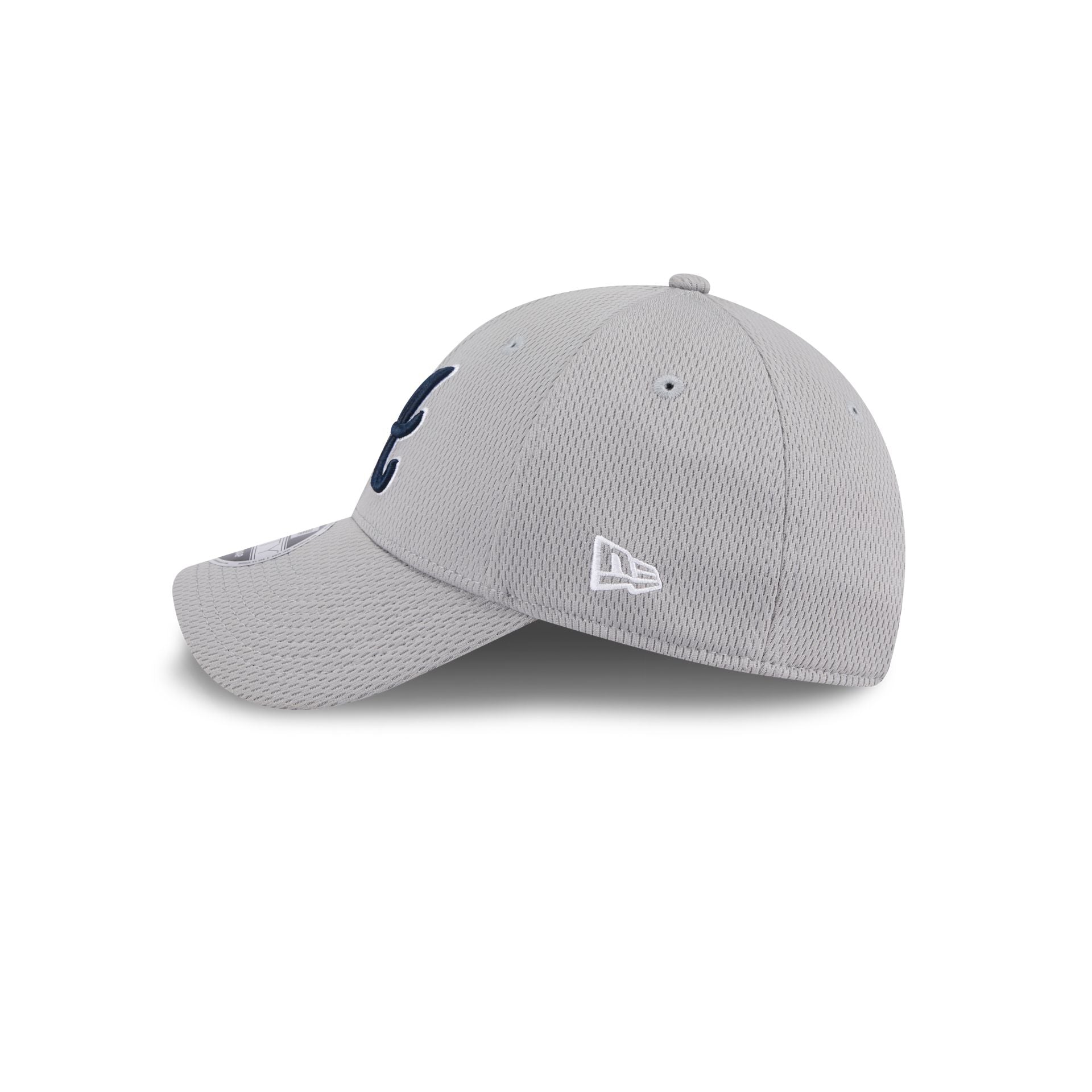 Atlanta Braves Gray 9FORTY Stretch-Snap Hat – New Era Cap