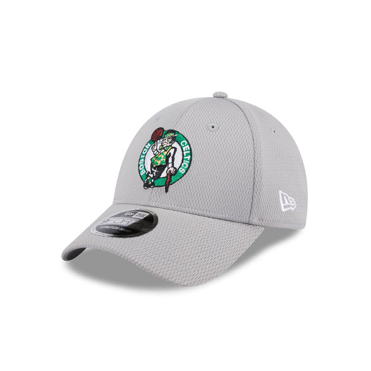 Boston Celtics Gray 9FORTY Stretch-Snap Hat - New Era Cap