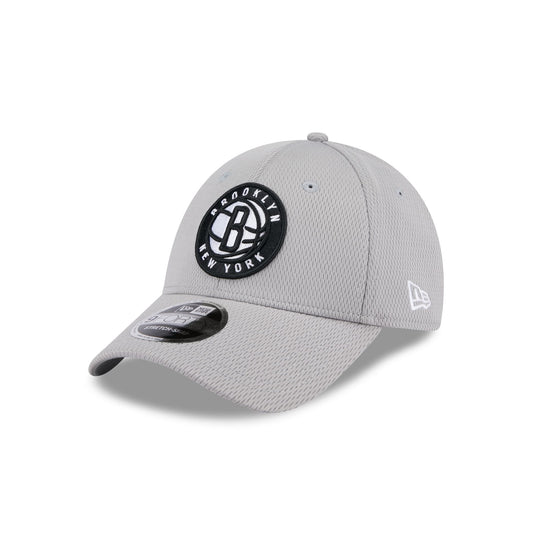 Brooklyn Nets Gray 9FORTY Stretch-Snap Hat - New Era Cap