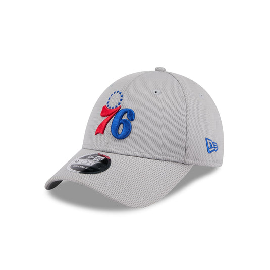 Philadelphia 76ers Gray 9FORTY Stretch-Snap Hat - New Era Cap