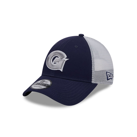 Georgetown Hoyas Blue 9FORTY Trucker Hat - New Era Cap