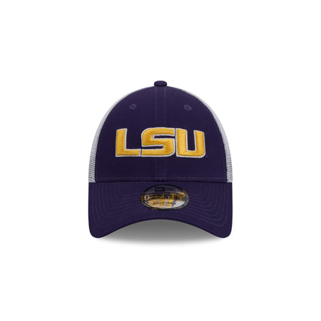 LSU Tigers Purple 9FORTY Trucker Hat