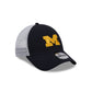 Michigan Wolverines Blue 9FORTY Trucker Hat