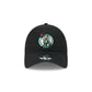 Boston Celtics Black 9TWENTY Adjustable Hat