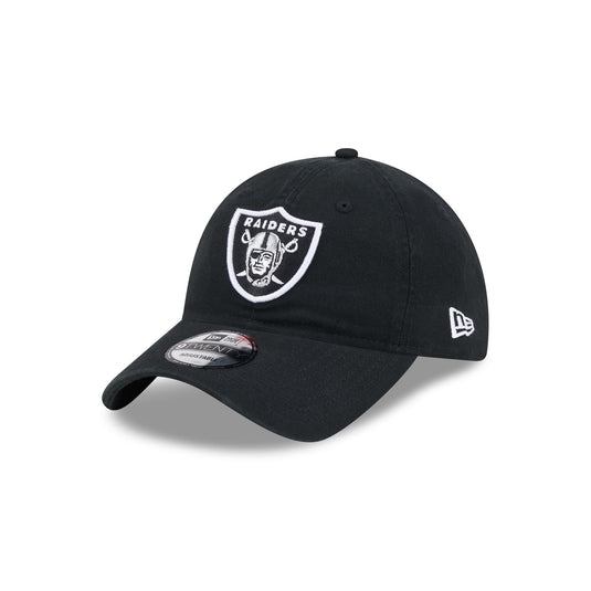 Las Vegas Raiders Black 9TWENTY Adjustable Hat - New Era Cap