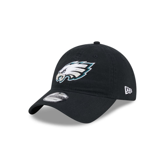 Philadelphia Eagles Black 9TWENTY Adjustable Hat - New Era Cap