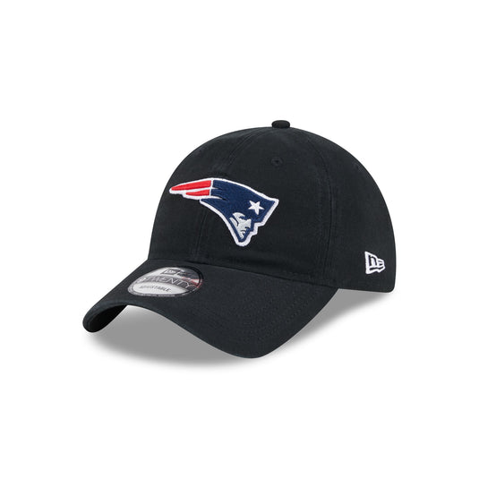 New England Patriots Black 9TWENTY Adjustable Hat - New Era Cap