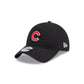 Chicago Cubs Black 9TWENTY Adjustable Hat