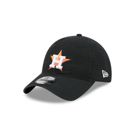 Houston Astros Black 9TWENTY Adjustable Hat - New Era Cap