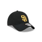 San Diego Padres Black 9TWENTY Adjustable Hat