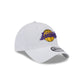 Los Angeles Lakers White 9TWENTY Adjustable Hat