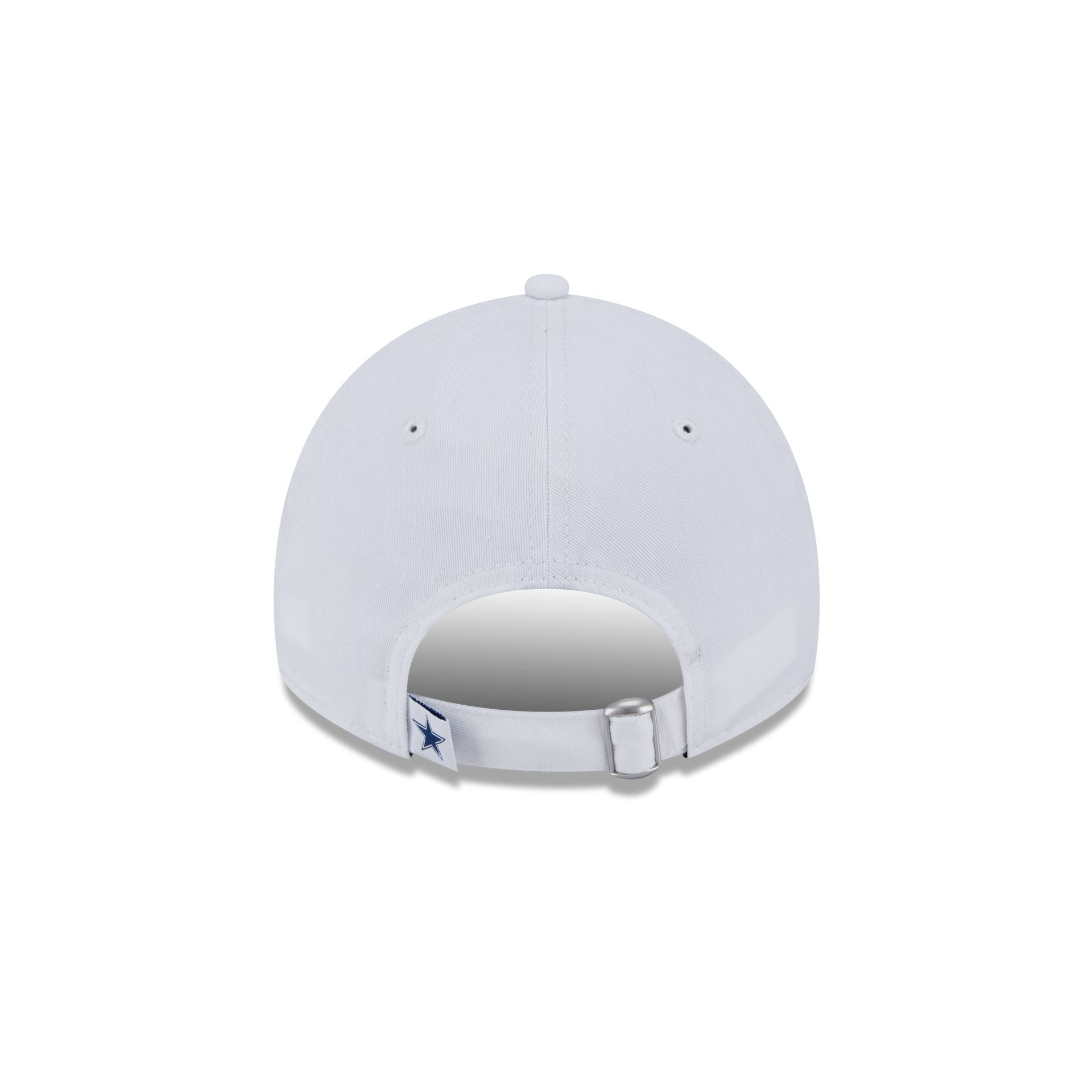 Dallas Cowboys White 9TWENTY Adjustable Hat