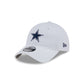 Dallas Cowboys White 9TWENTY Adjustable Hat