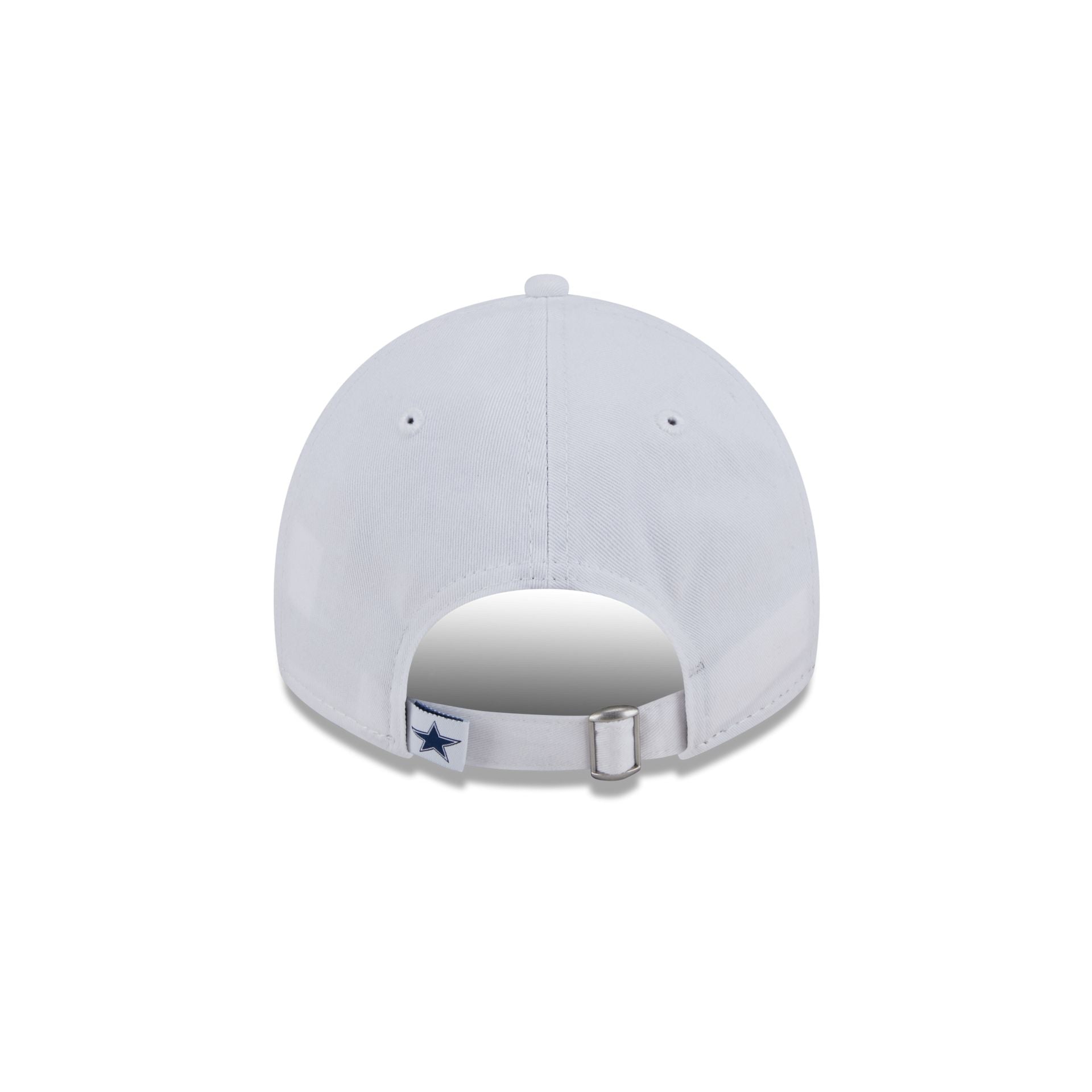Dallas Cowboys White 9TWENTY Adjustable Hat
