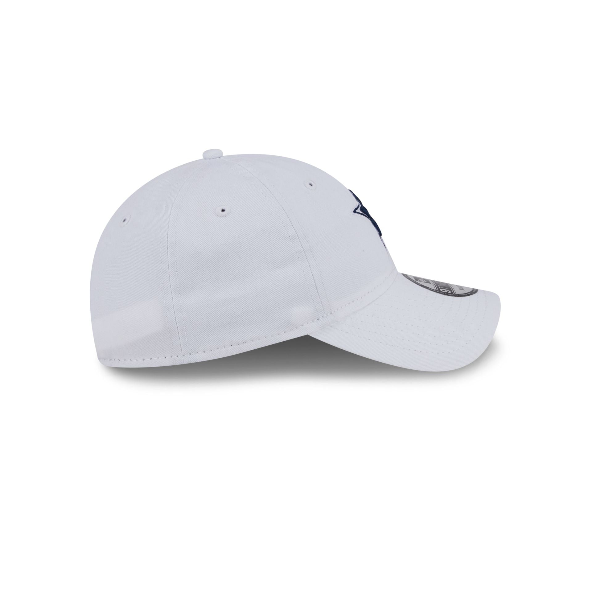 Dallas Cowboys White 9TWENTY Adjustable Hat